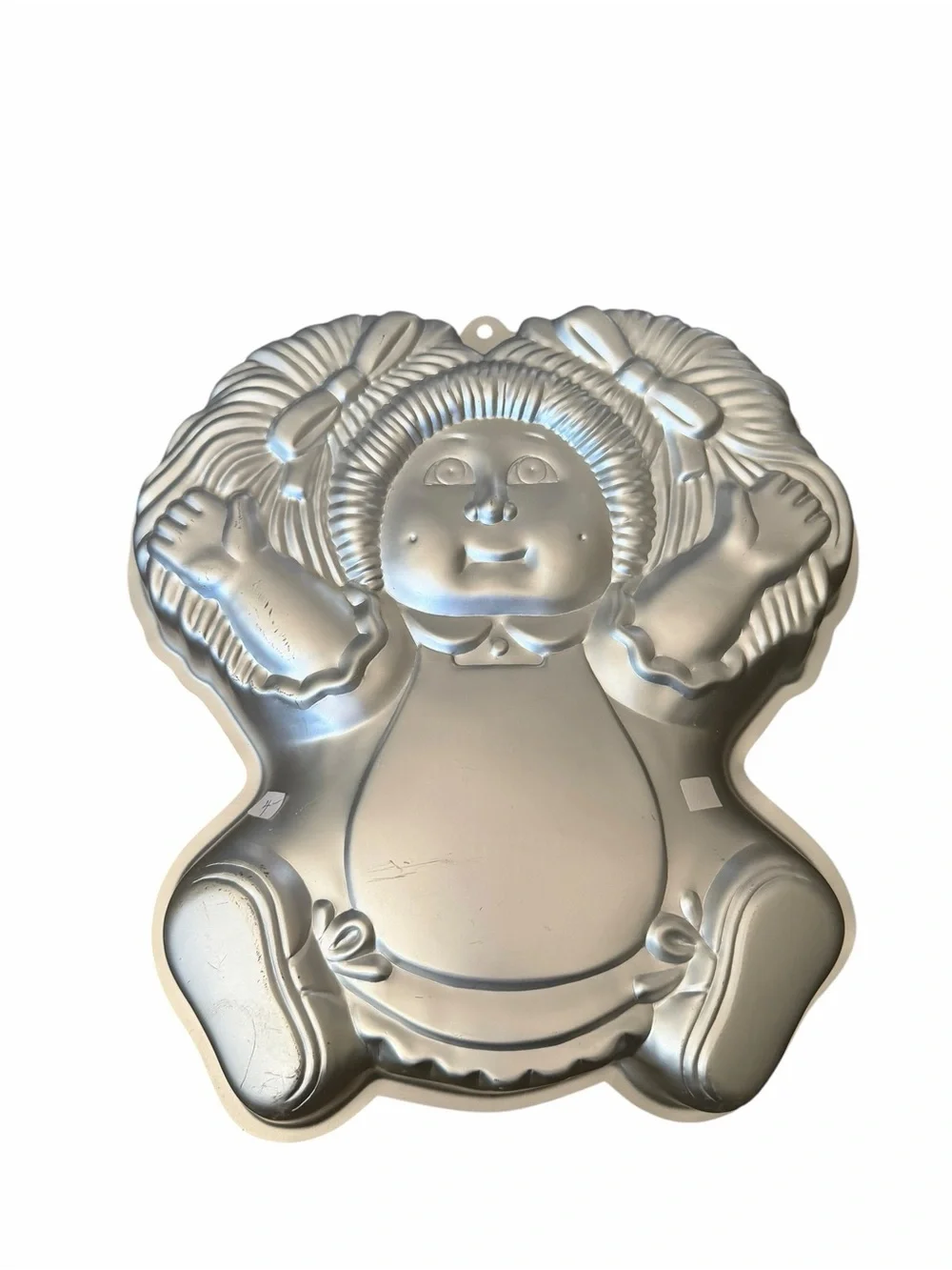 Vintage 1984 Wilton Cabbage Patch Kids Cake Pan Aluminum Mold 2105-384